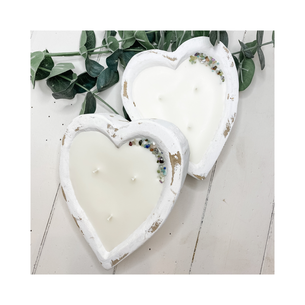 Mini Heart Bowl- Soy Candle