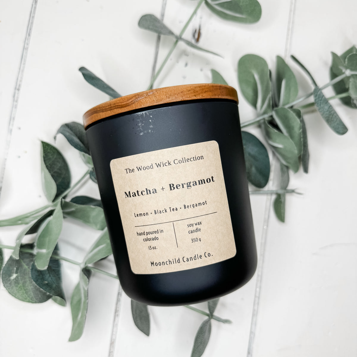 Matcha + Bergamot Candle