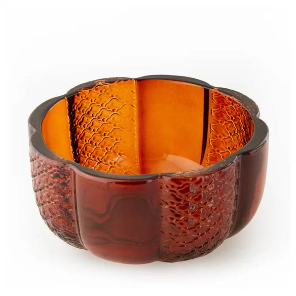 Amber Pumpkin Jar