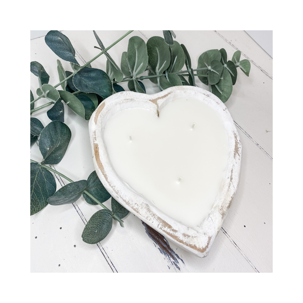 Mini Heart Bowl - Moonchild Candle Co.