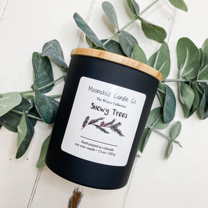 Snowy Trees - Moonchild Candle Co.