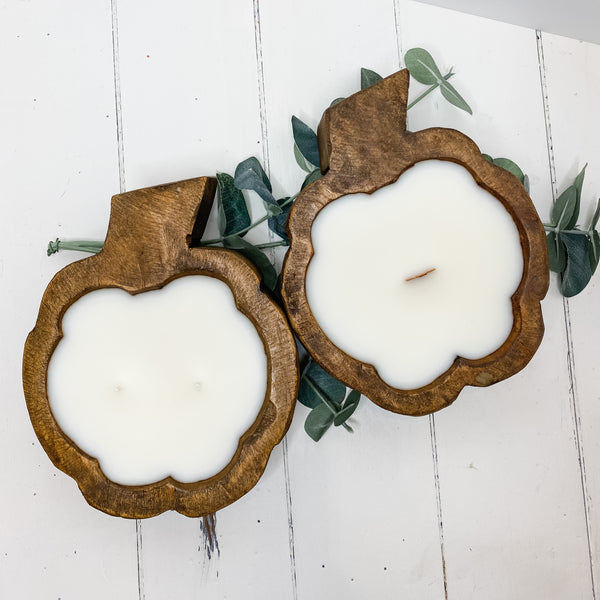 Mini Pumpkin Dough Bowl - Moonchild Candle Co.