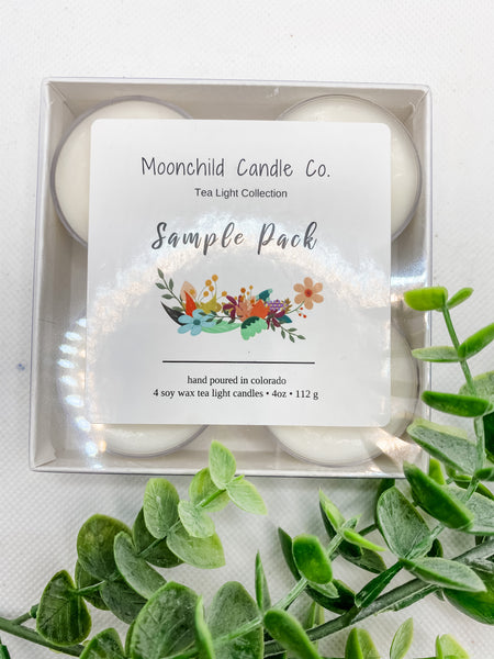 Tea Light Sample Pack - Moonchild Candle Co.