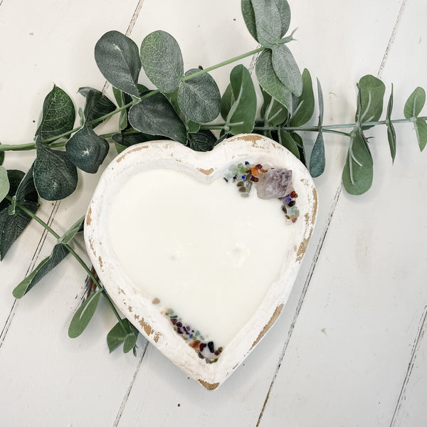 Mini Heart Bowl- Soy Candle